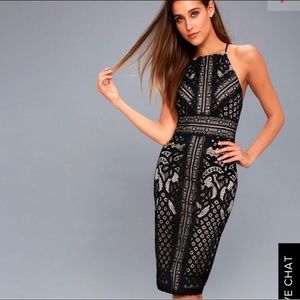 Lulu*s Primrose Lace Bodycon Dress
